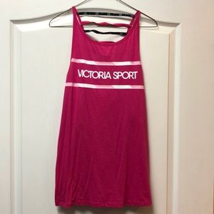 Victoria Sport Workout Tank Top Pink Size XL Victoria’s Secret